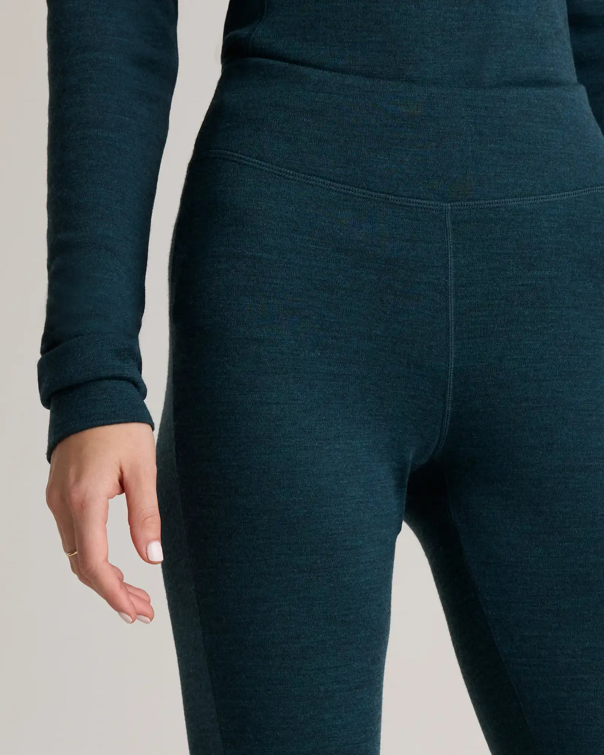 100% Merino Wool Cold Weather Base Layer Legging