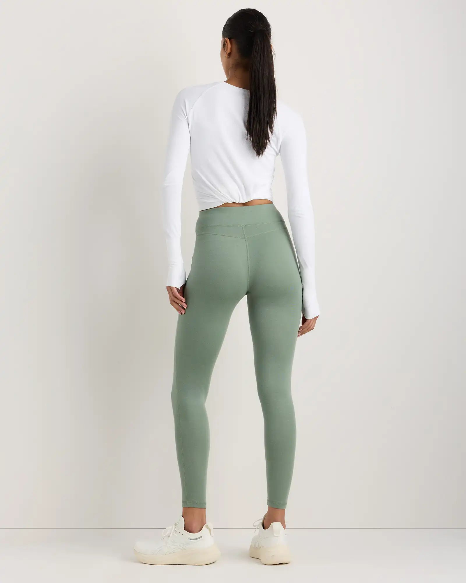 100% Merino Wool Cold Weather Base Layer Legging