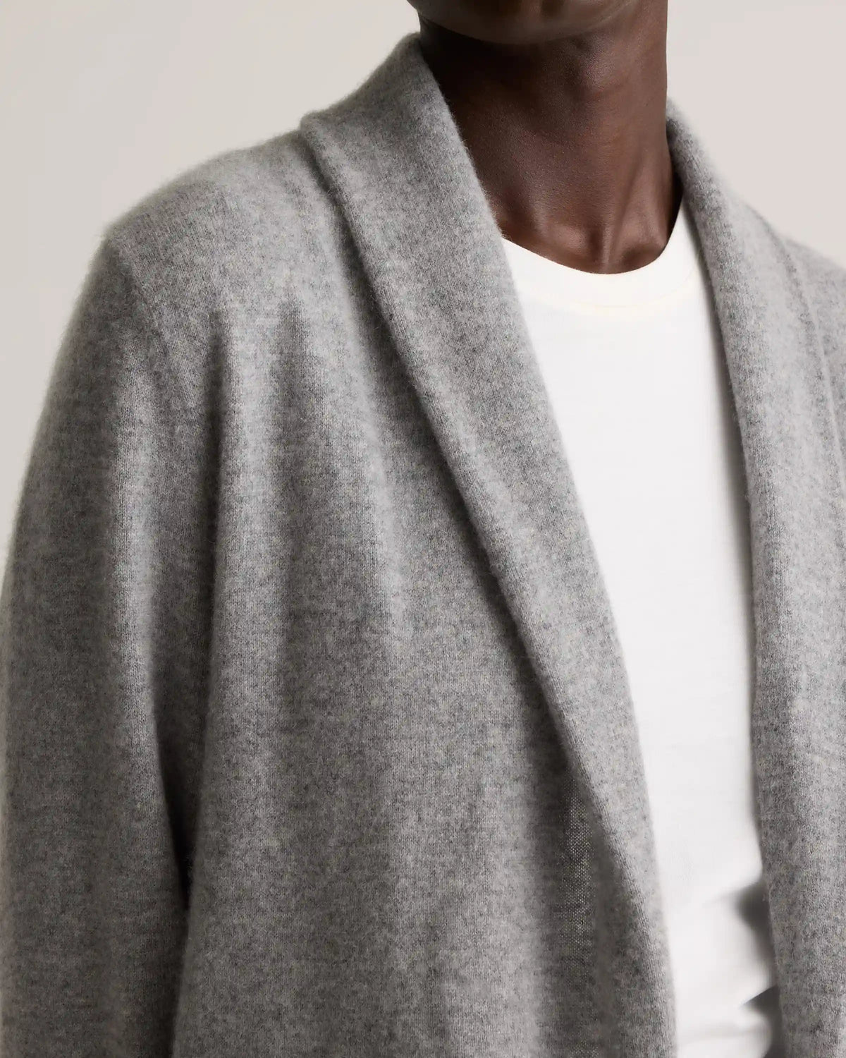 Mongolian Cashmere Duster Cardigan Sweater