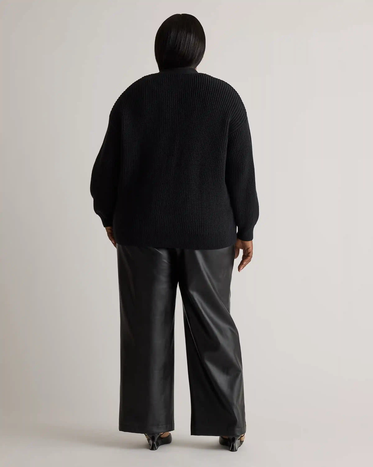 100% Organic Cotton Oversized Boyfriend Cardigan