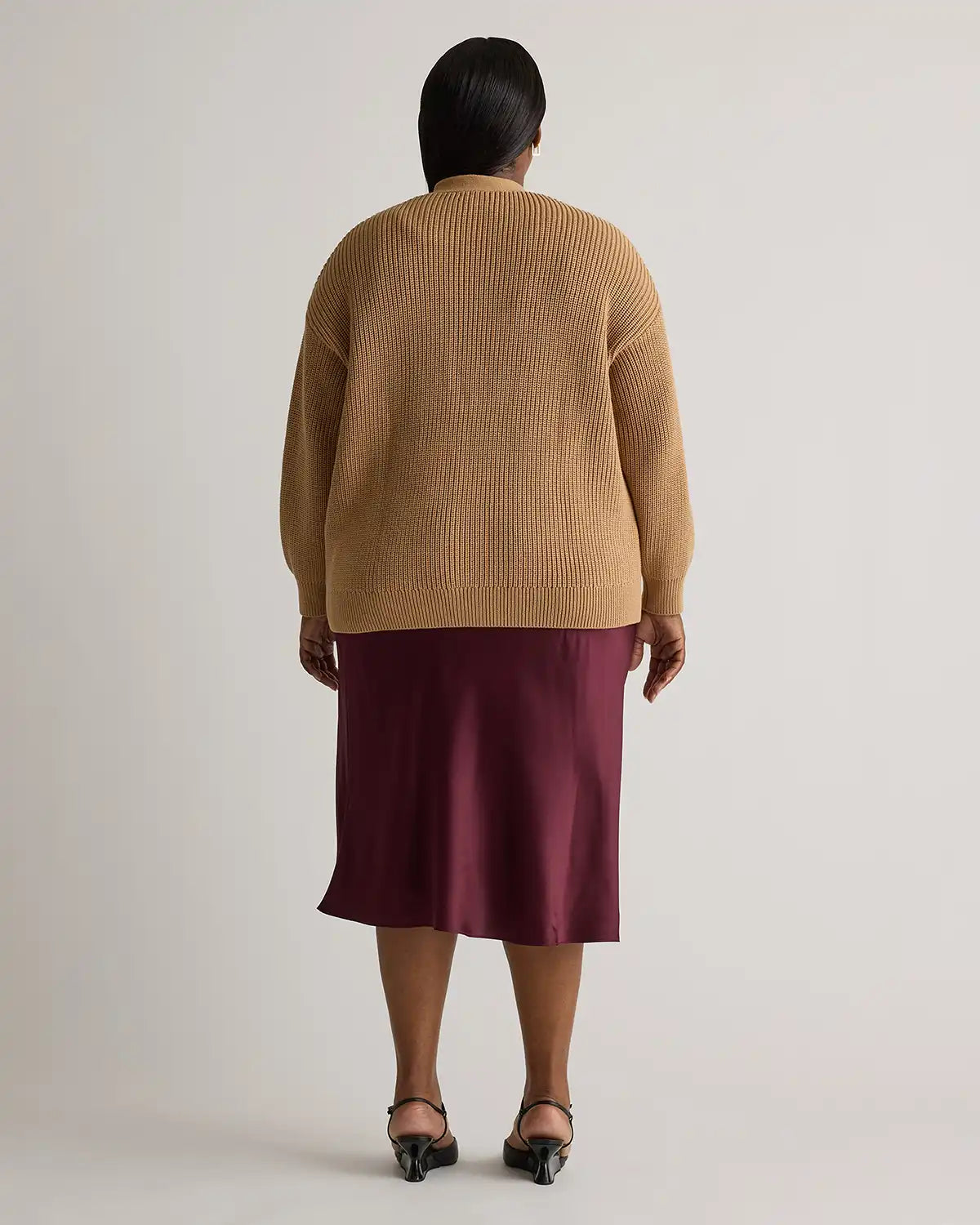 100% Organic Cotton Oversized Boyfriend Cardigan