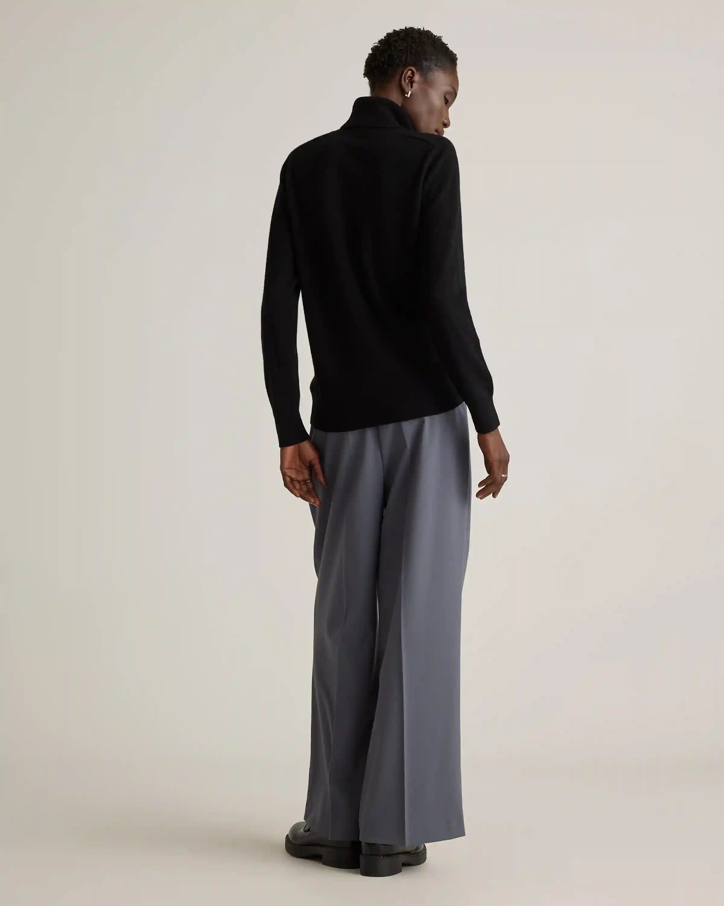 Mongolian Cashmere Turtleneck Sweater