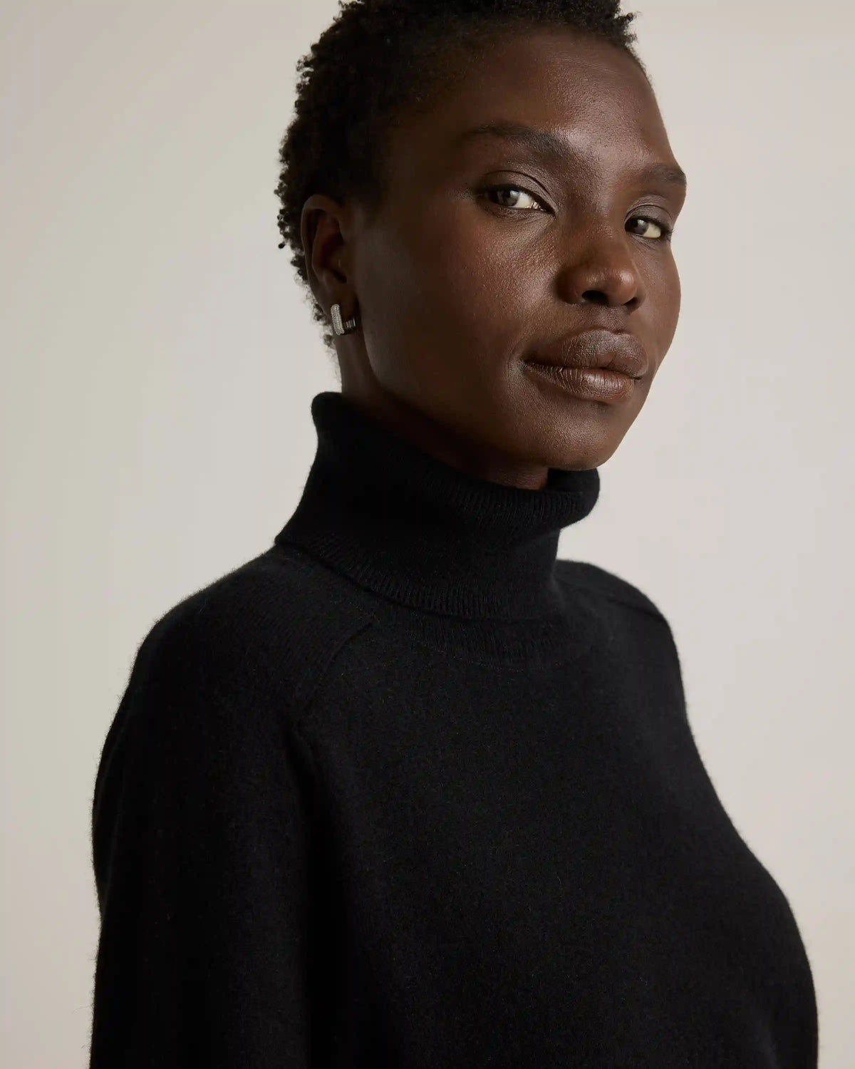 Mongolian Cashmere Turtleneck Sweater