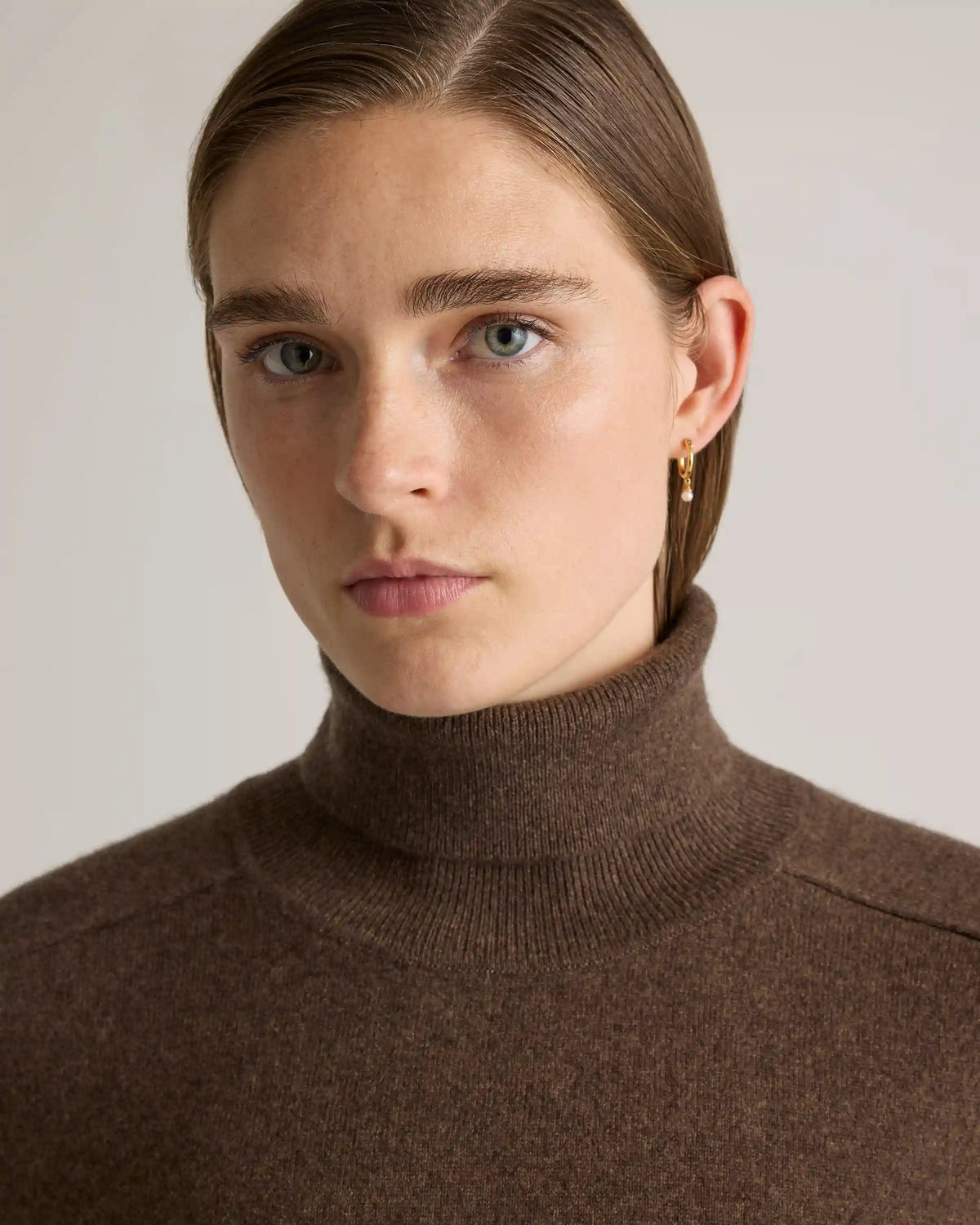 Mongolian Cashmere Turtleneck Sweater