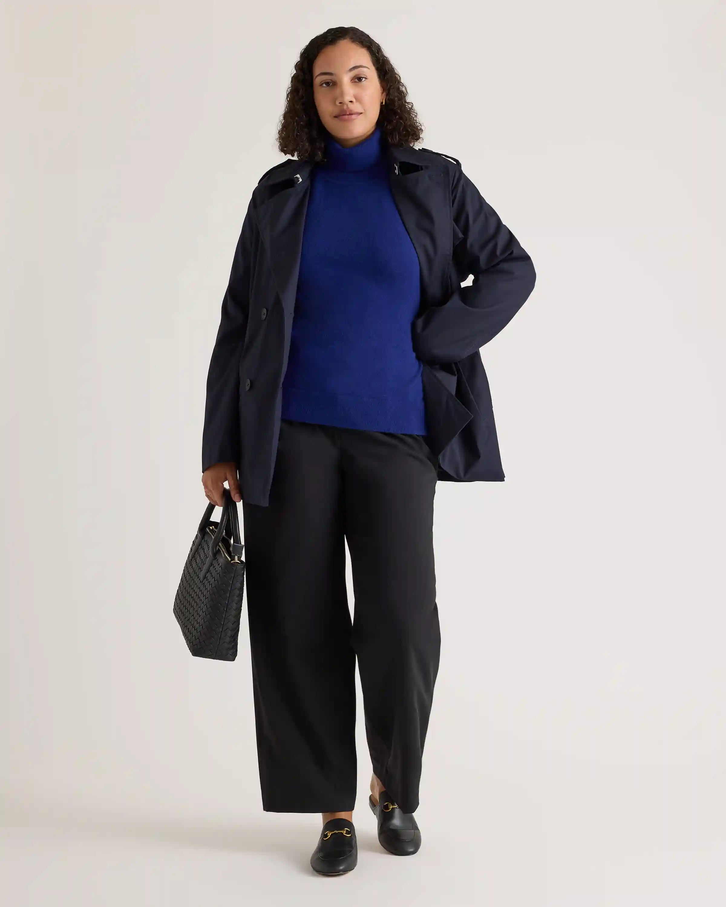 Mongolian Cashmere Turtleneck Sweater
