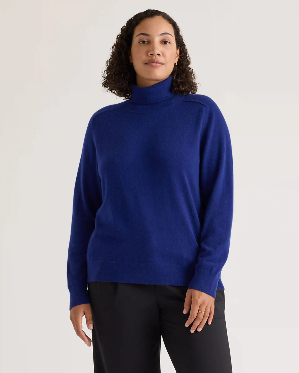 Mongolian Cashmere Turtleneck Sweater