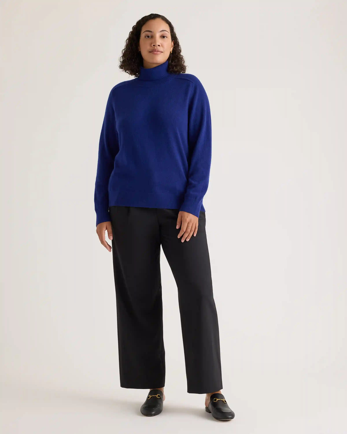 Mongolian Cashmere Turtleneck Sweater