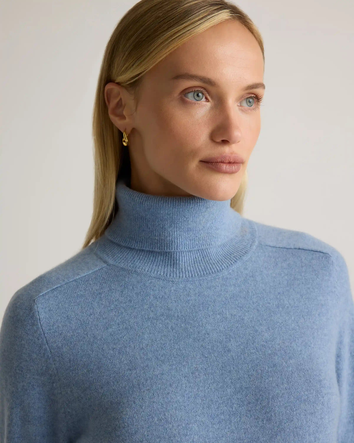 Mongolian Cashmere Turtleneck Sweater