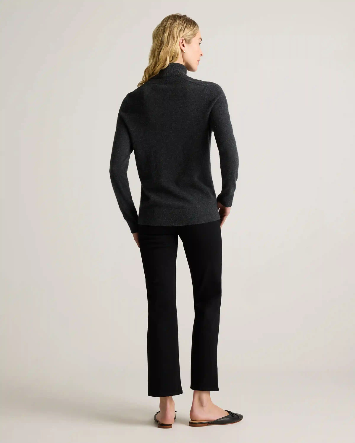 Mongolian Cashmere Turtleneck Sweater