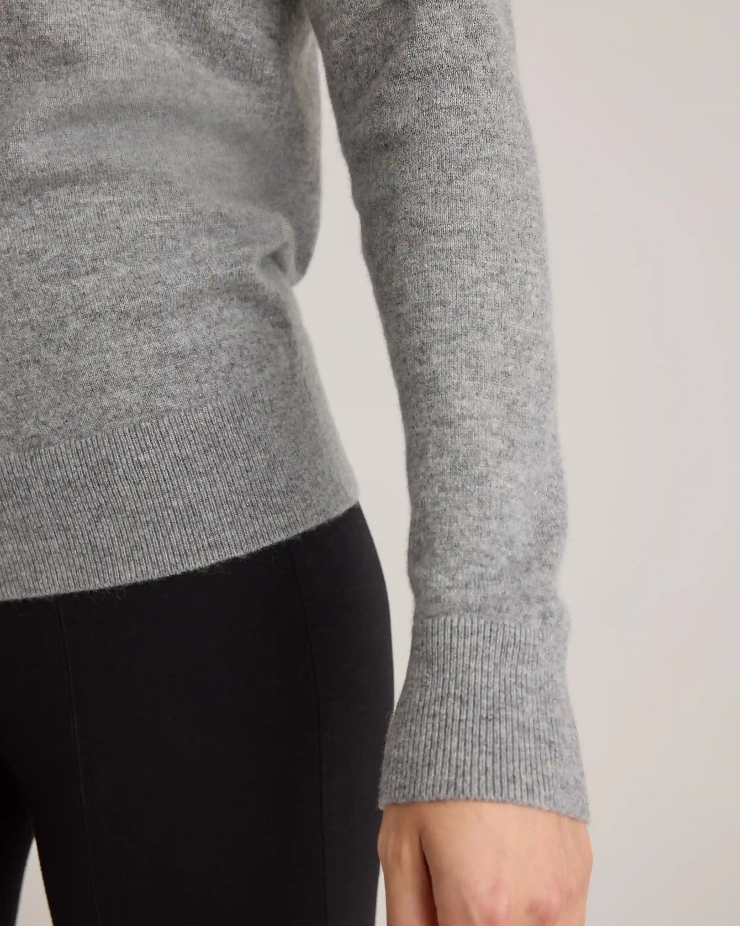 Mongolian Cashmere Turtleneck Sweater