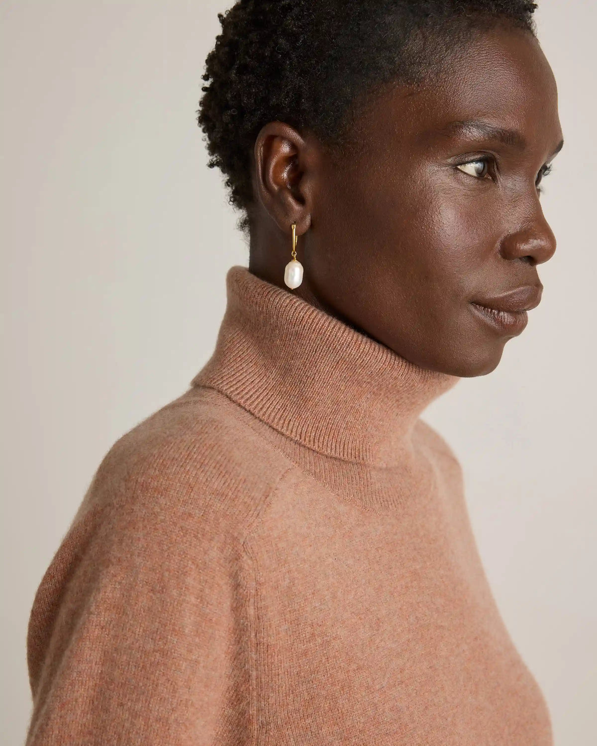 Mongolian Cashmere Turtleneck Sweater