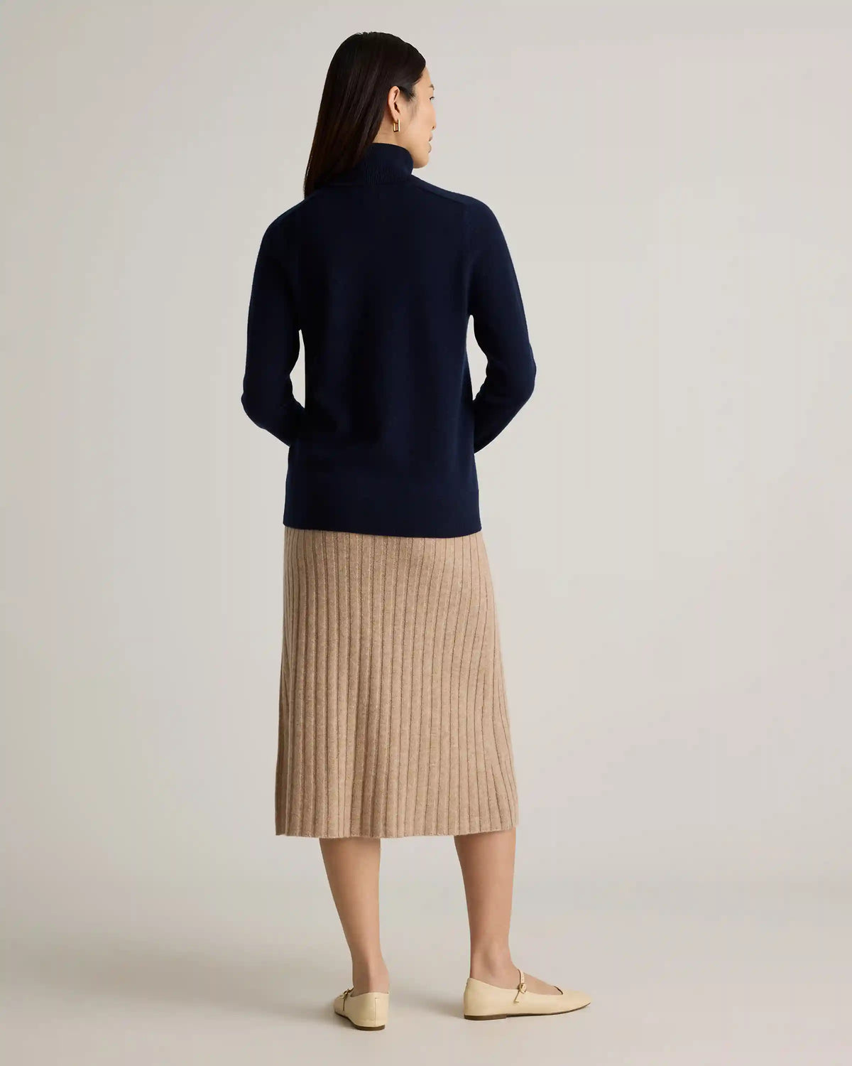 Mongolian Cashmere Turtleneck Sweater