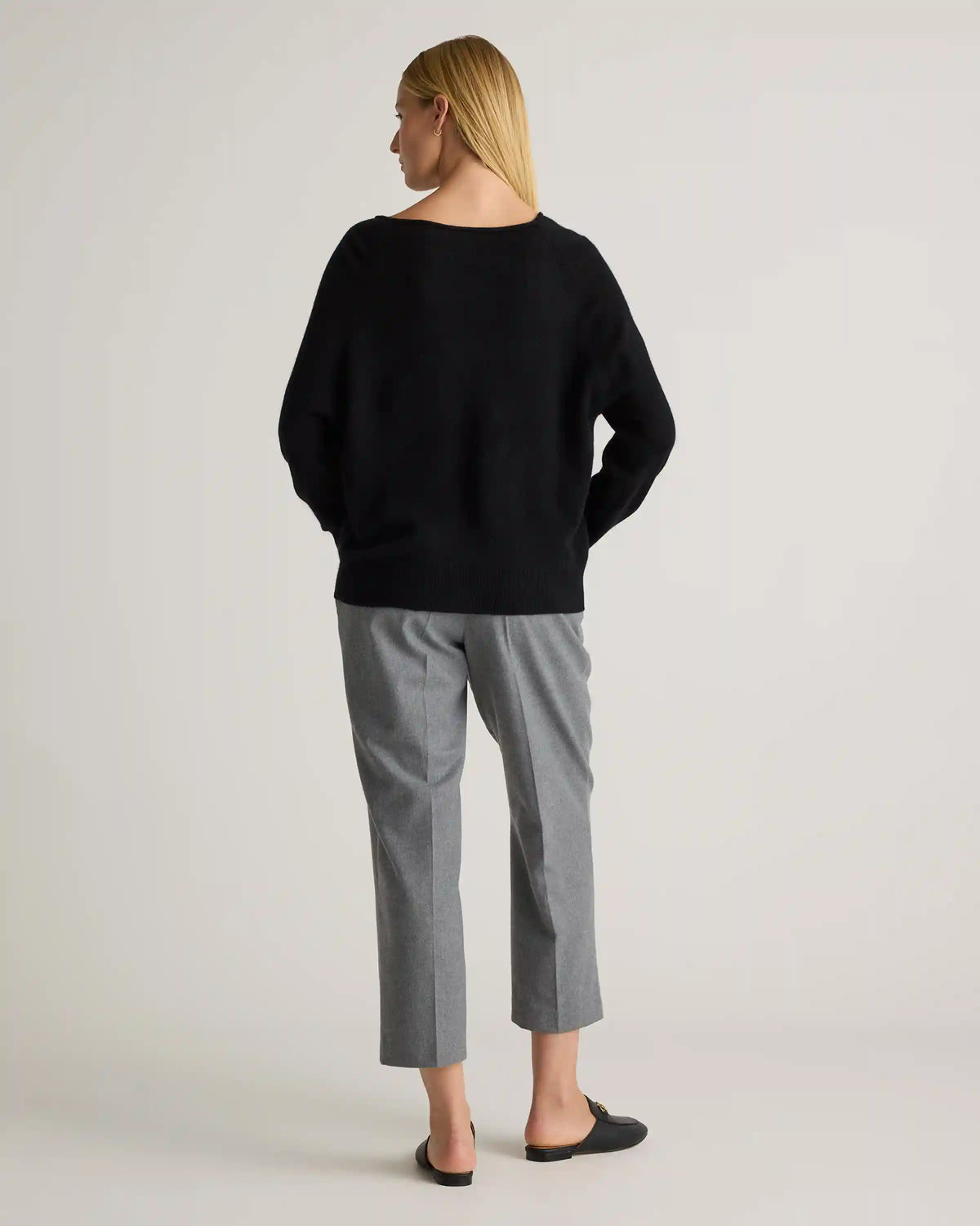 Mongolian Cashmere Boatneck Sweater