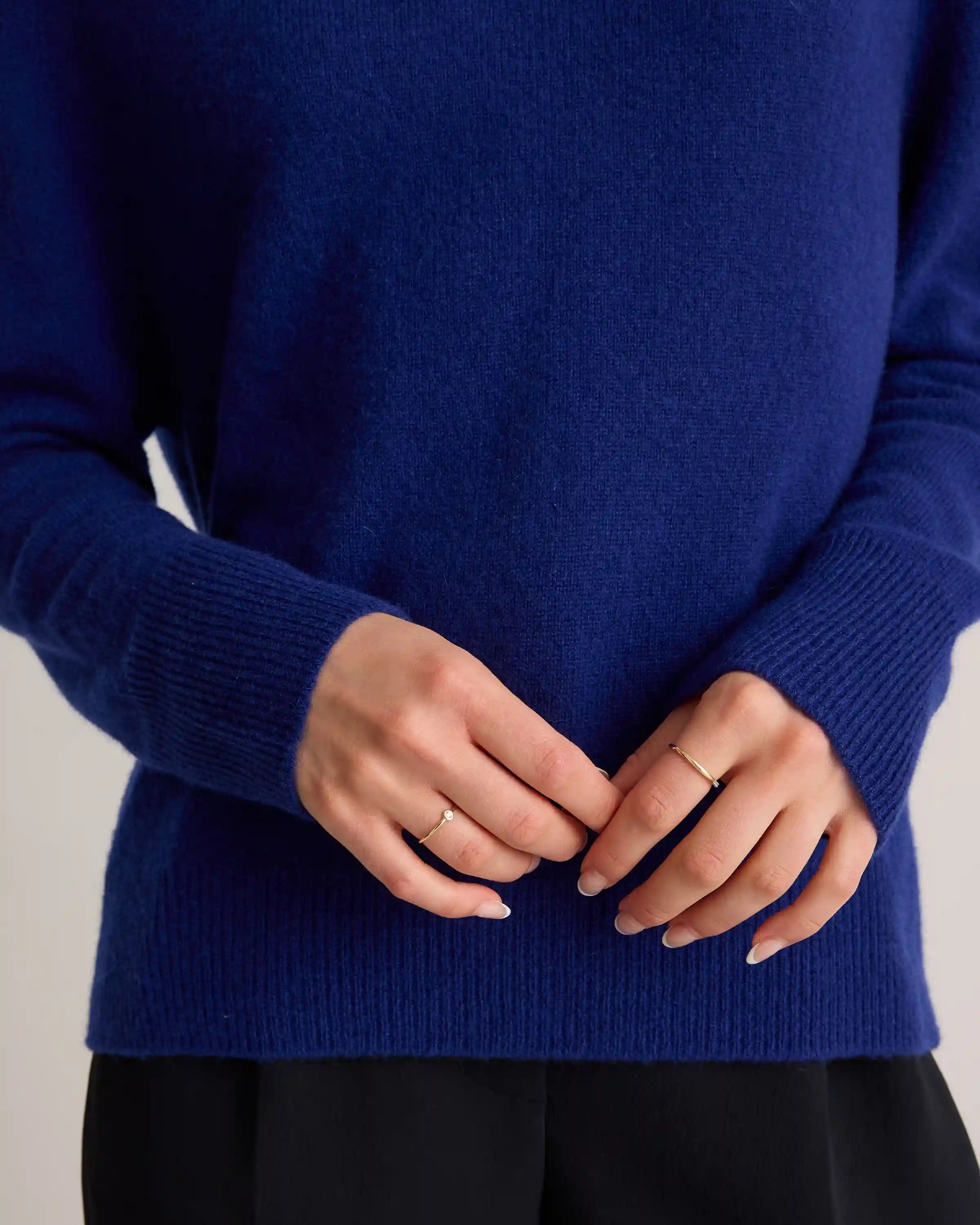 Mongolian Cashmere Boatneck Sweater