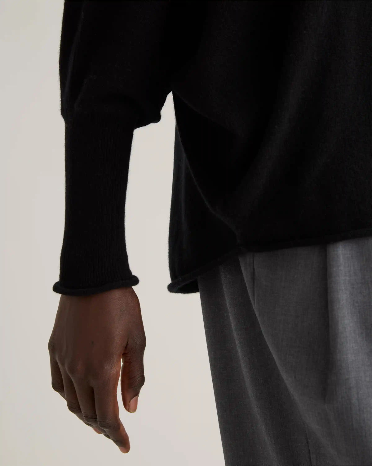 Mongolian Cashmere Batwing Sweater