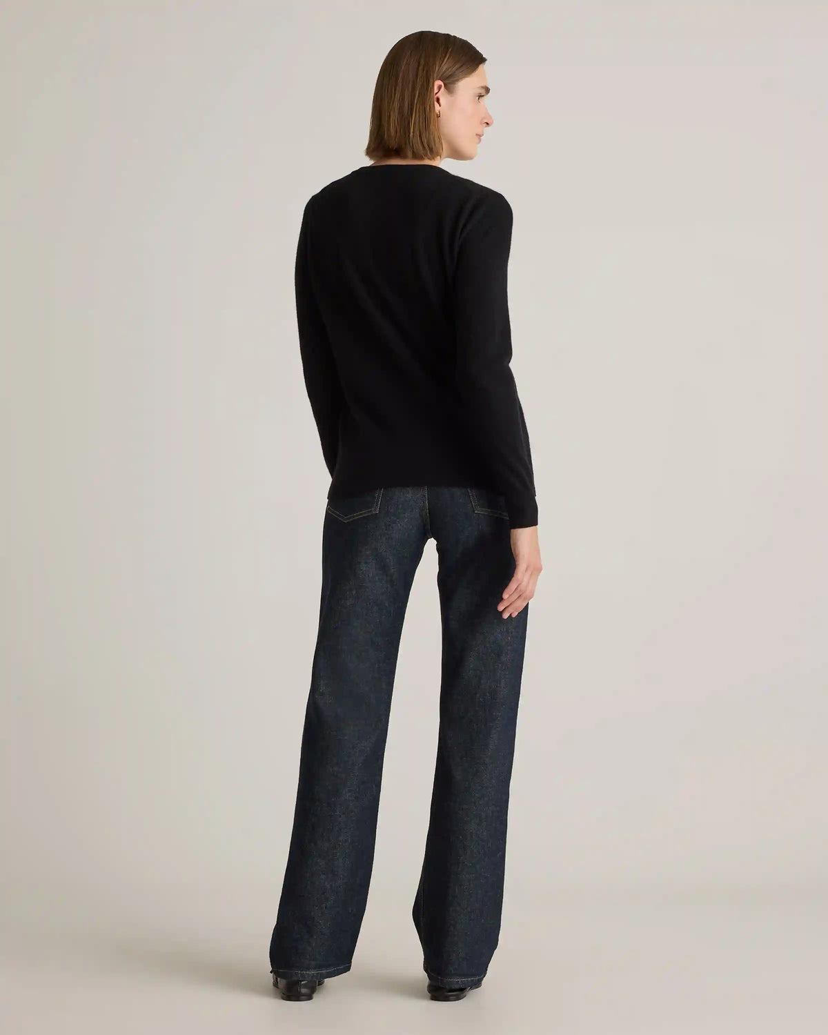 Mongolian Cashmere Cardigan Sweater