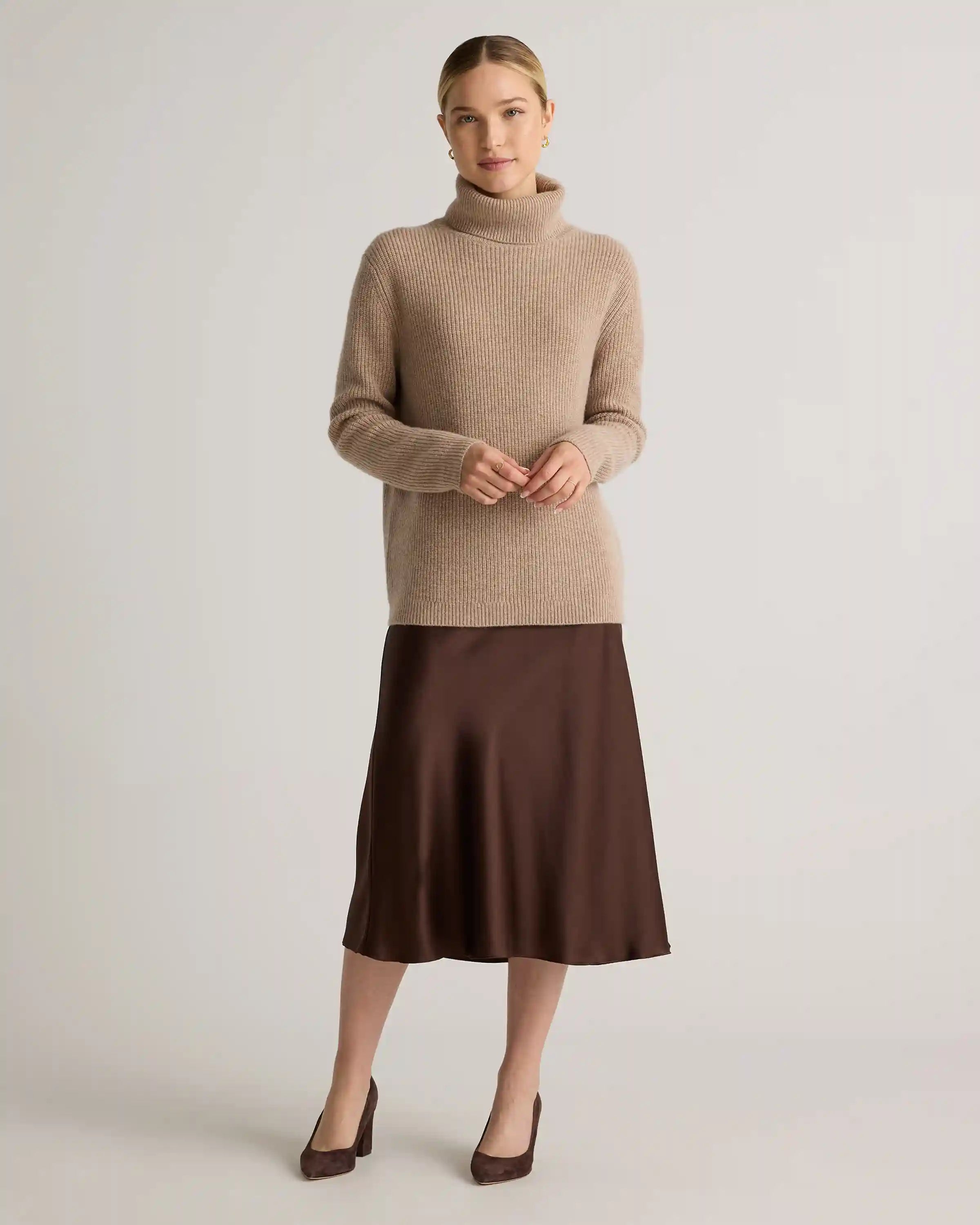 100% Washable Silk Skirt