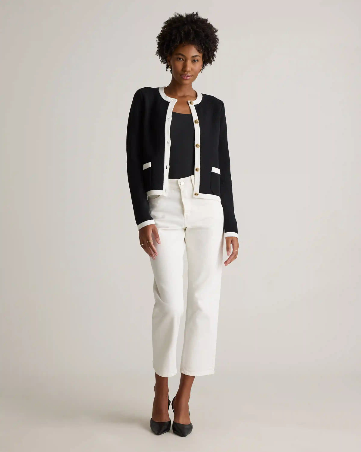 100% Organic Cotton Sweater Jacket