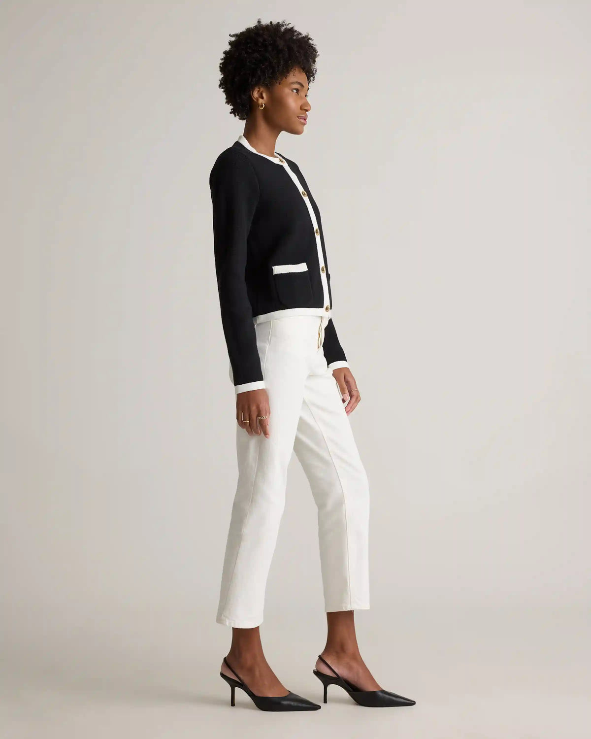 100% Organic Cotton Sweater Jacket