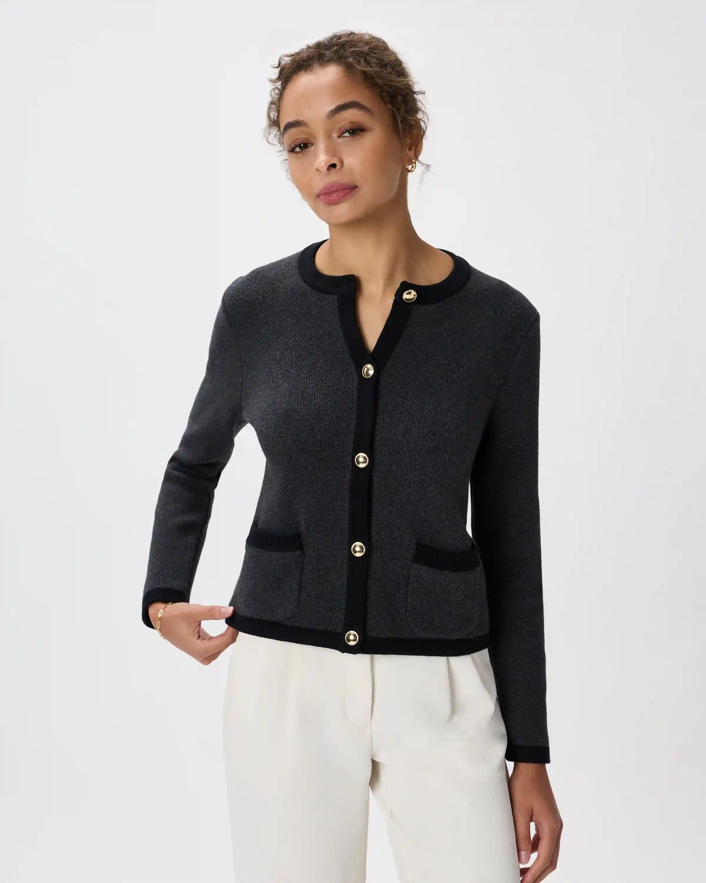 100% Organic Cotton Sweater Jacket
