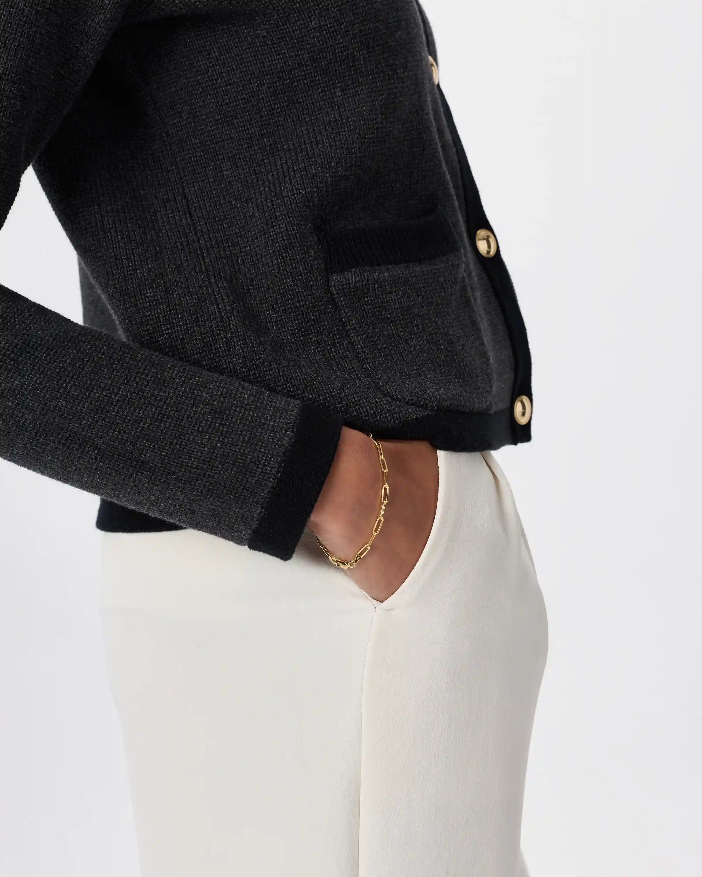 100% Organic Cotton Sweater Jacket