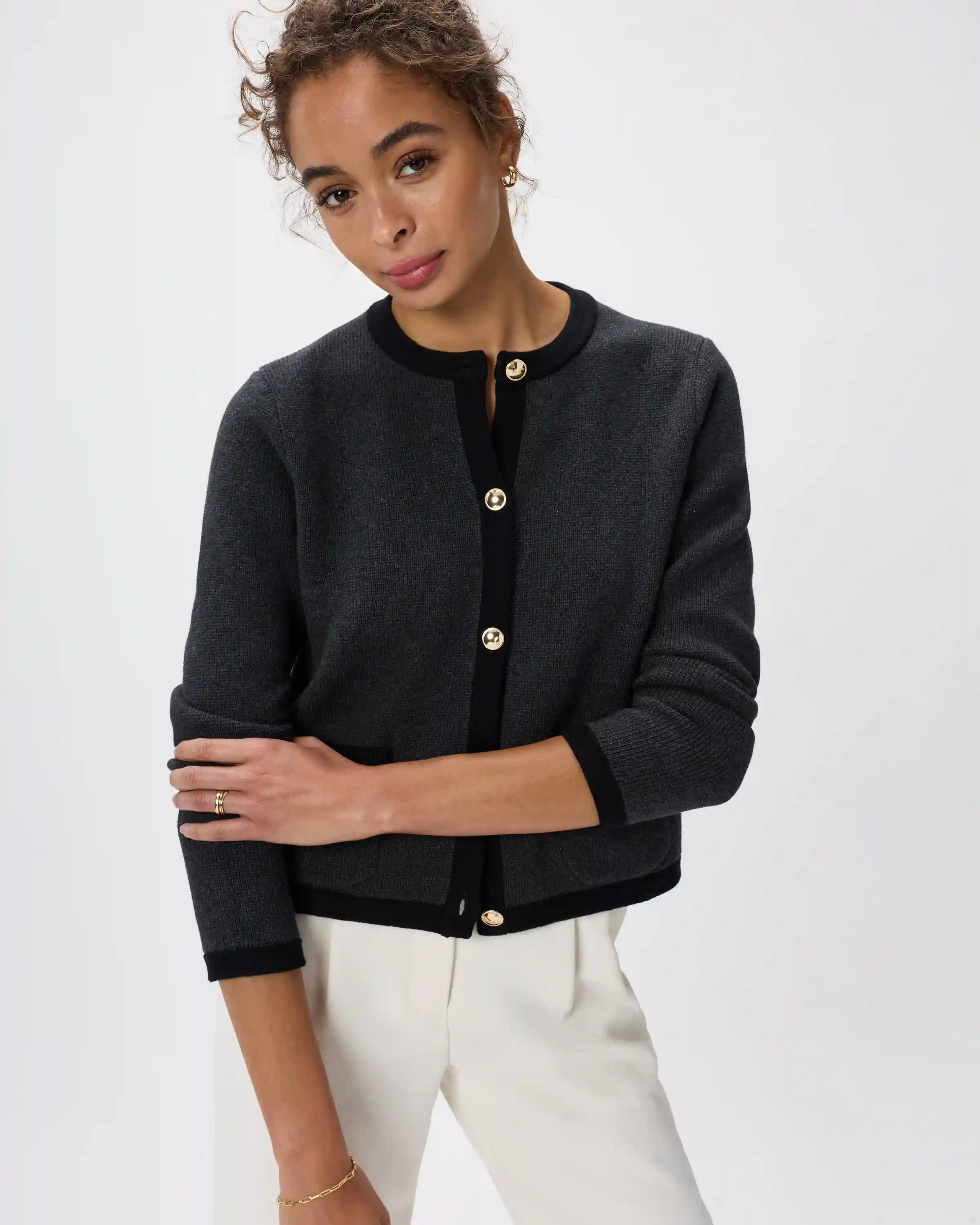 100% Organic Cotton Sweater Jacket