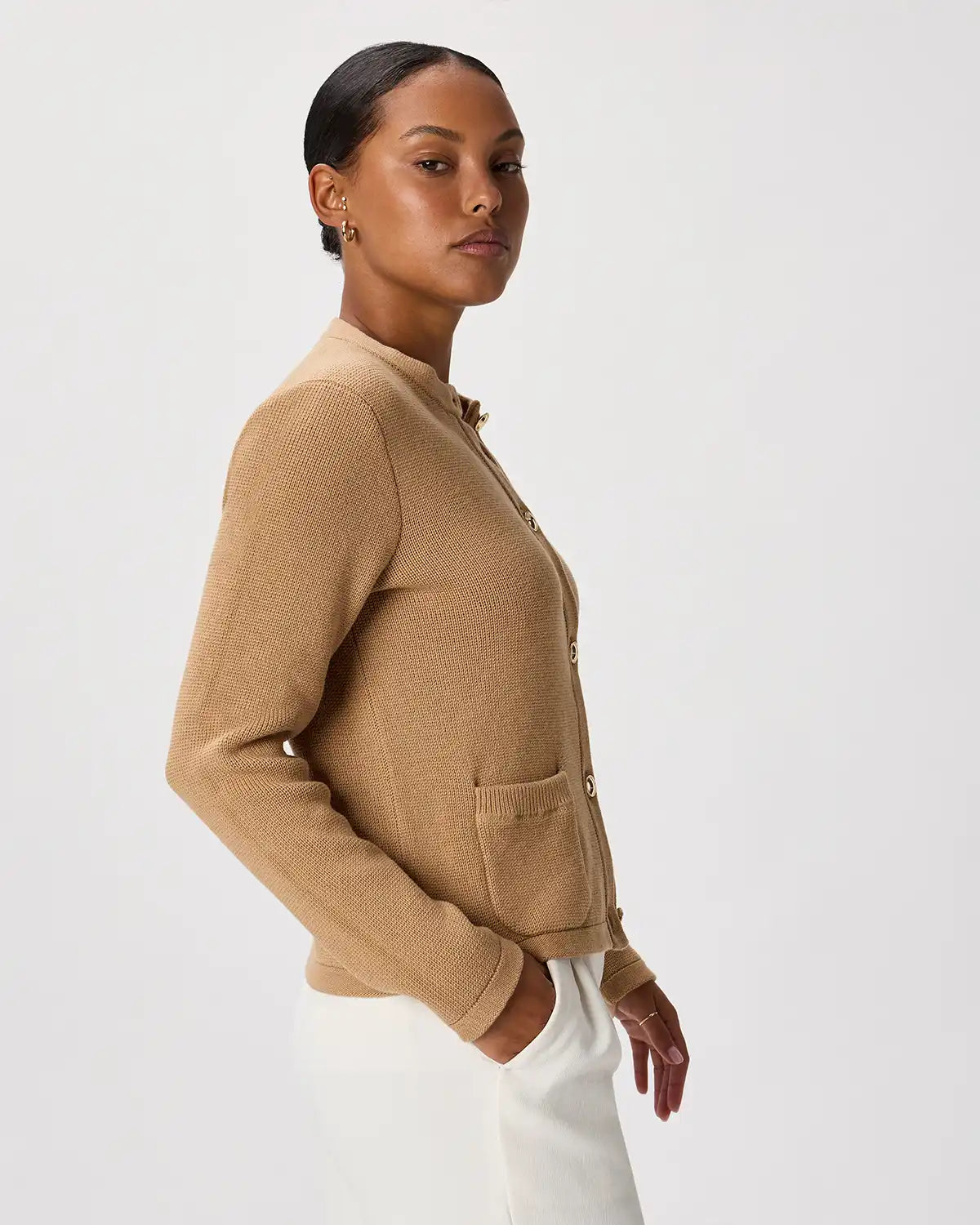 100% Organic Cotton Sweater Jacket