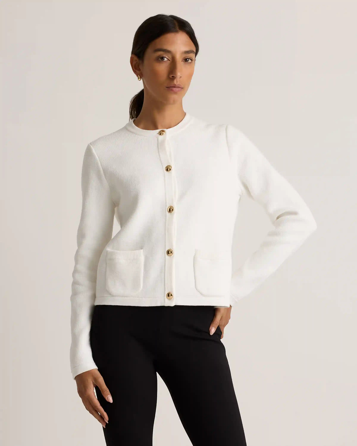 100% Organic Cotton Sweater Jacket
