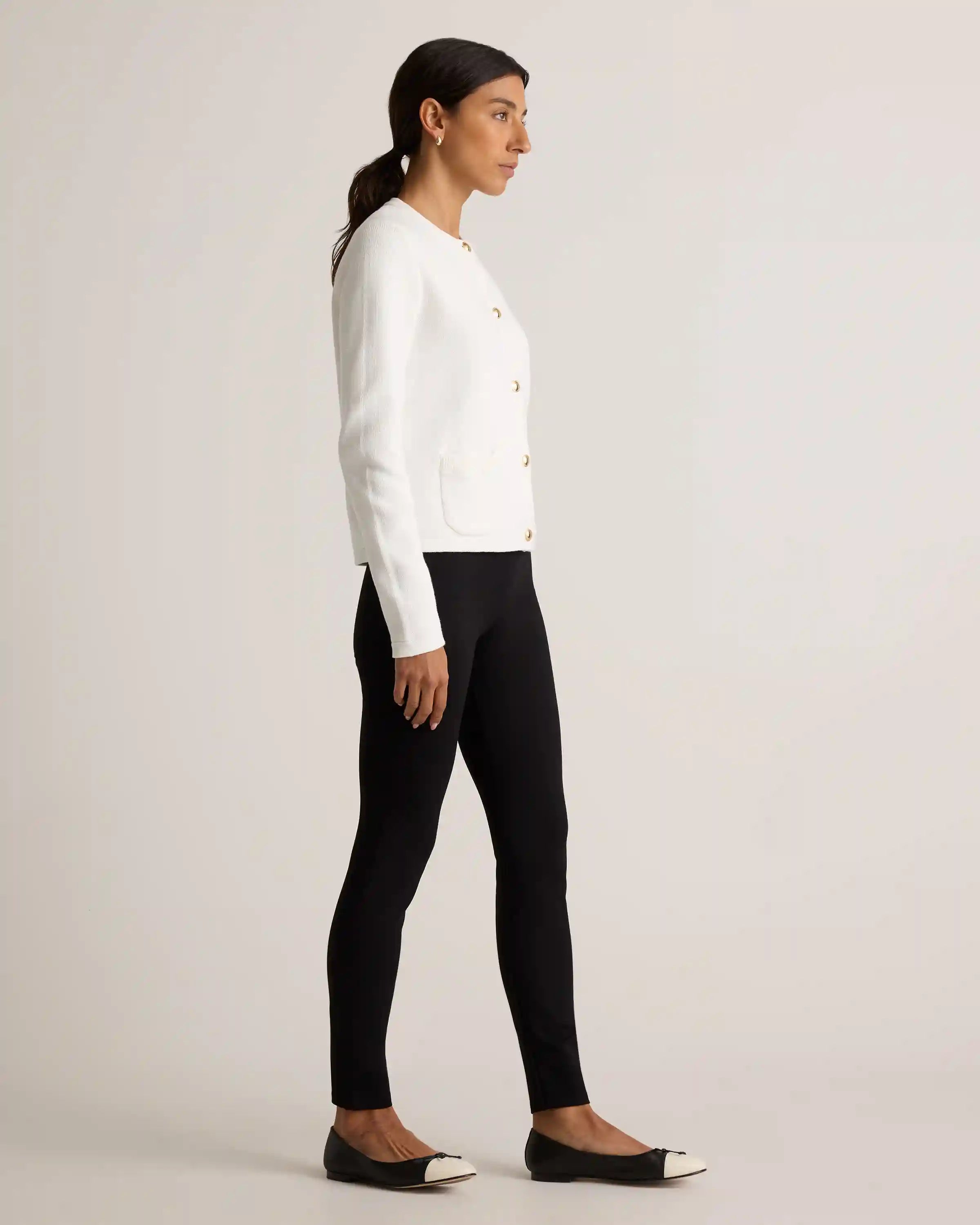 100% Organic Cotton Sweater Jacket