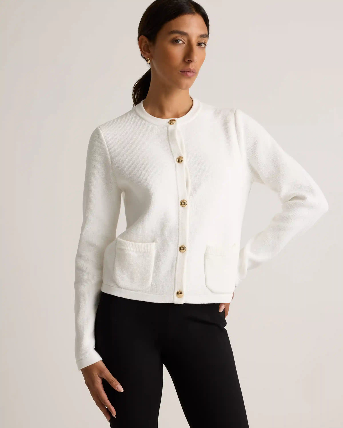 100% Organic Cotton Sweater Jacket