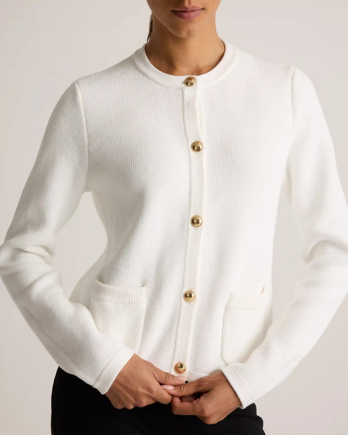 100% Organic Cotton Sweater Jacket