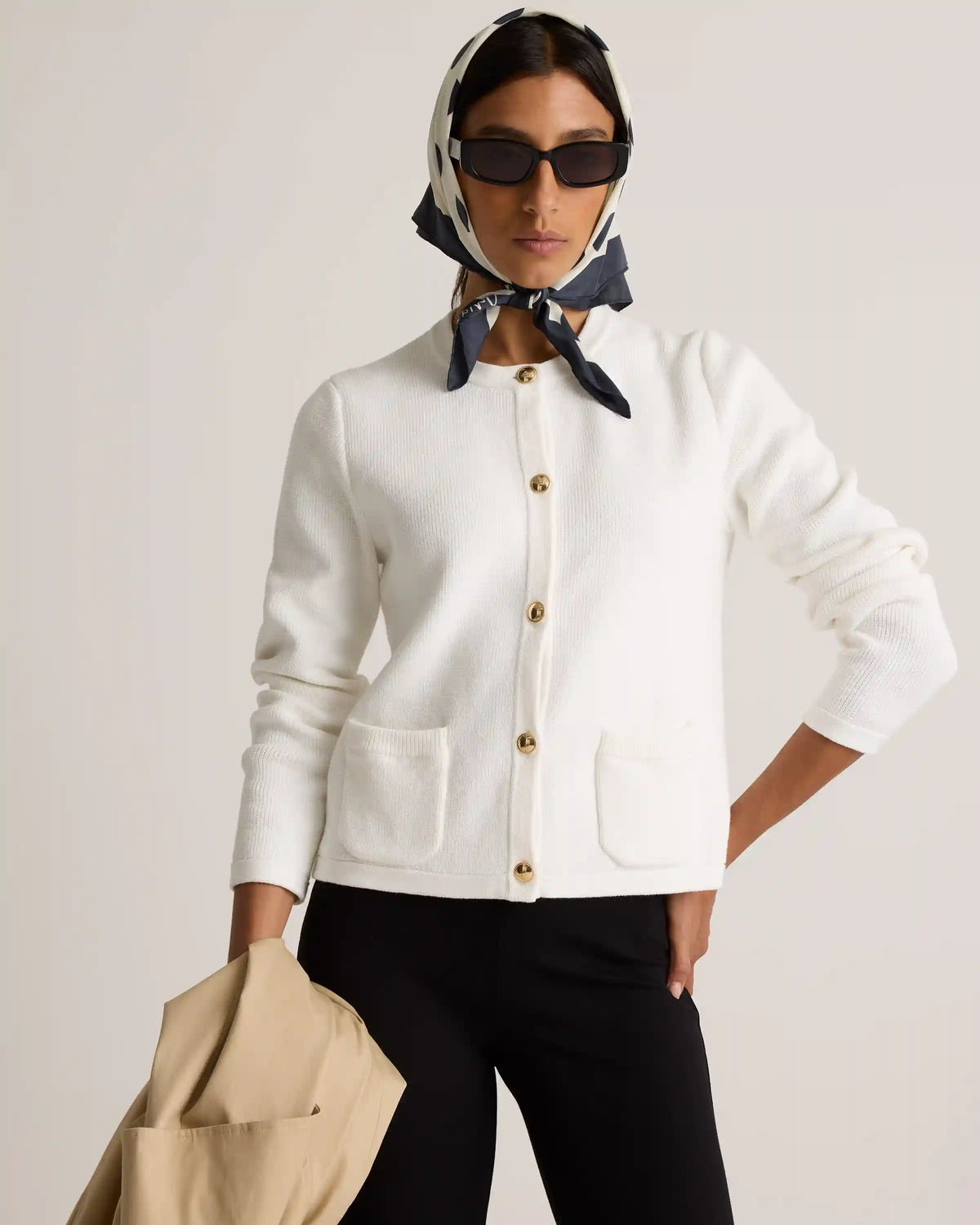 100% Organic Cotton Sweater Jacket