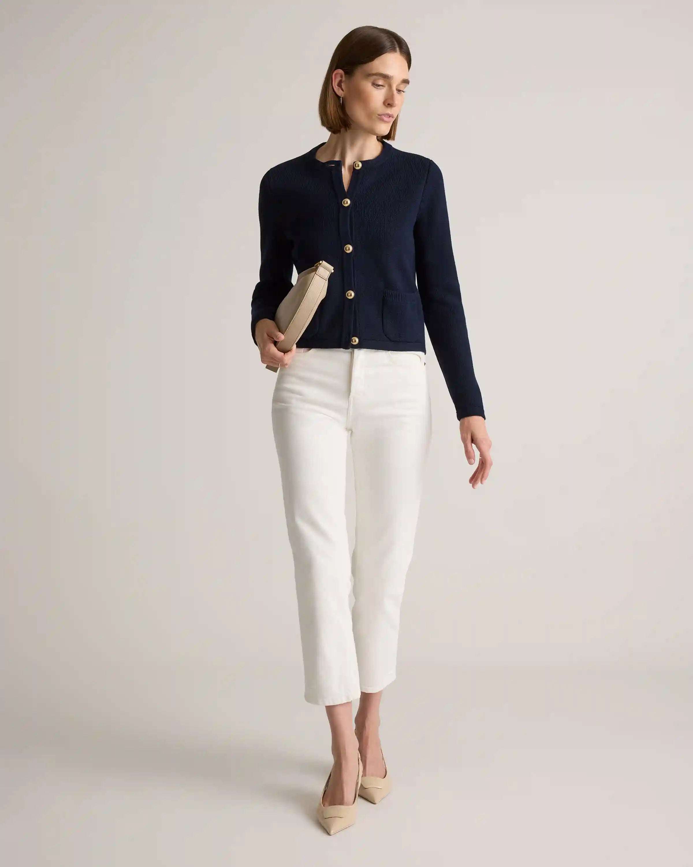 100% Organic Cotton Sweater Jacket
