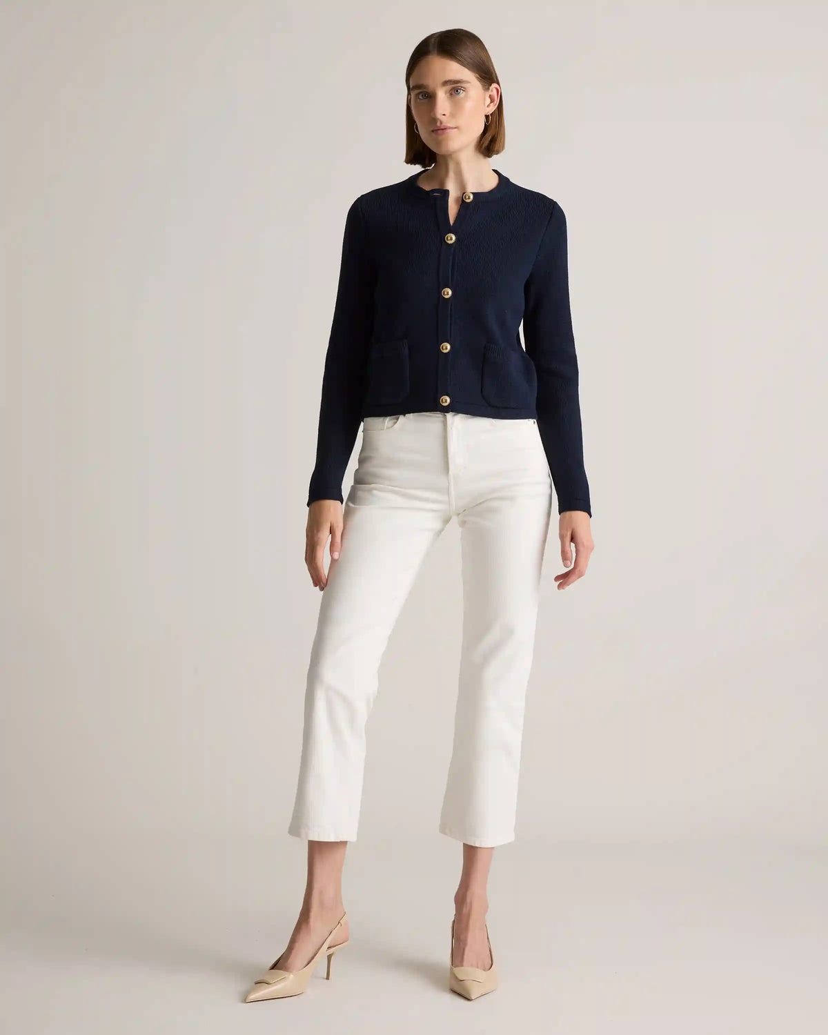 100% Organic Cotton Sweater Jacket