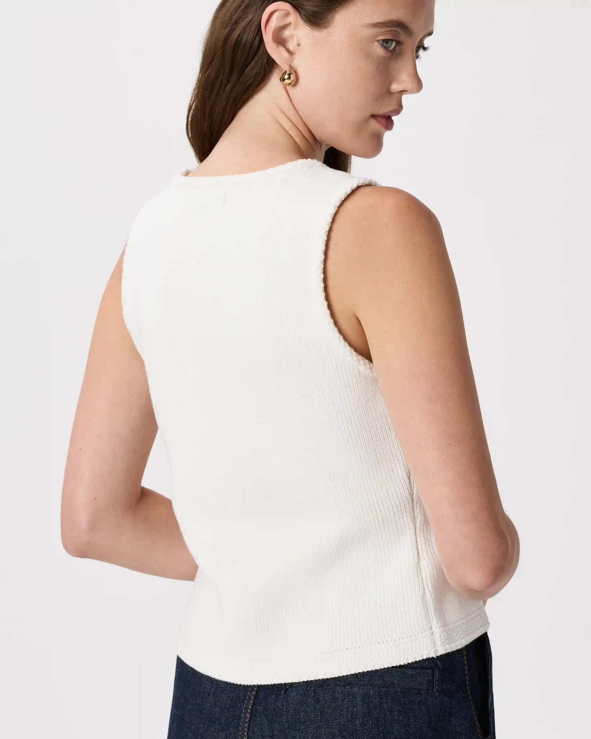 100% Organic Cotton V-Neck Sweater Vest