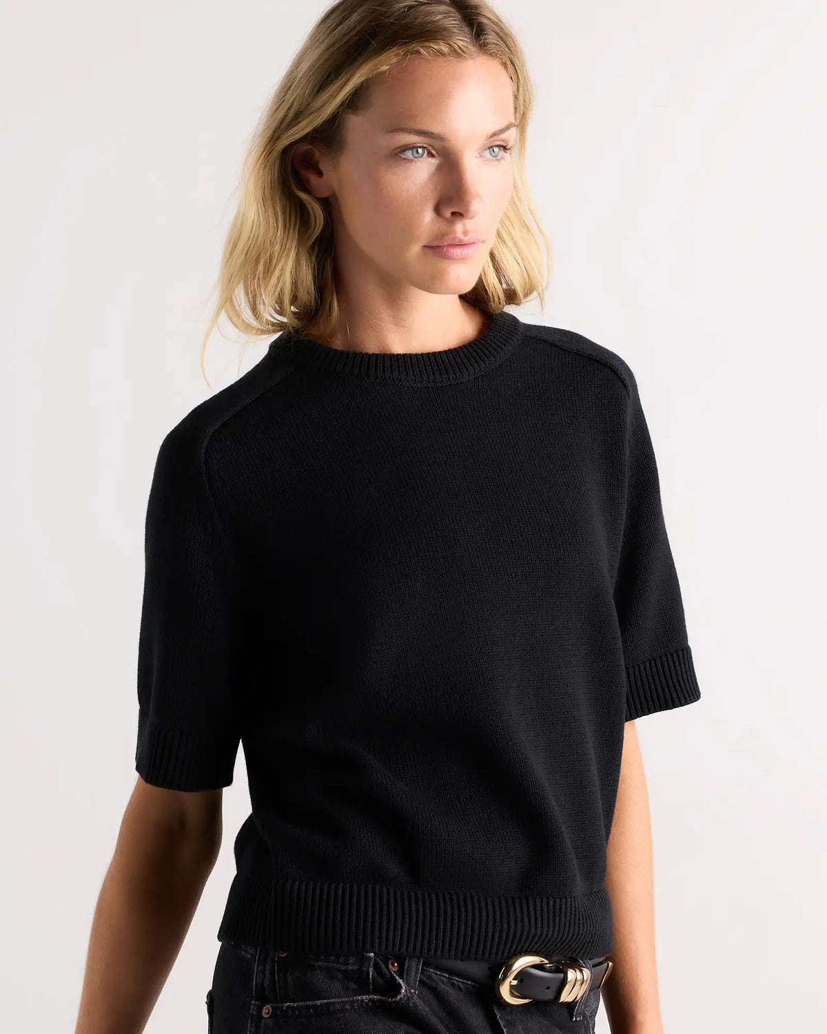 100% Organic Cotton Sweater Tee