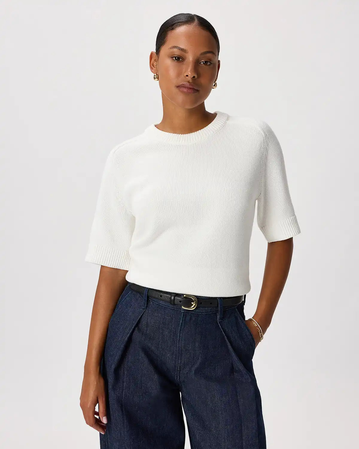 100% Organic Cotton Sweater Tee