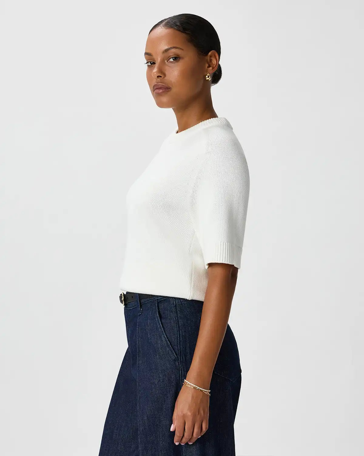 100% Organic Cotton Sweater Tee