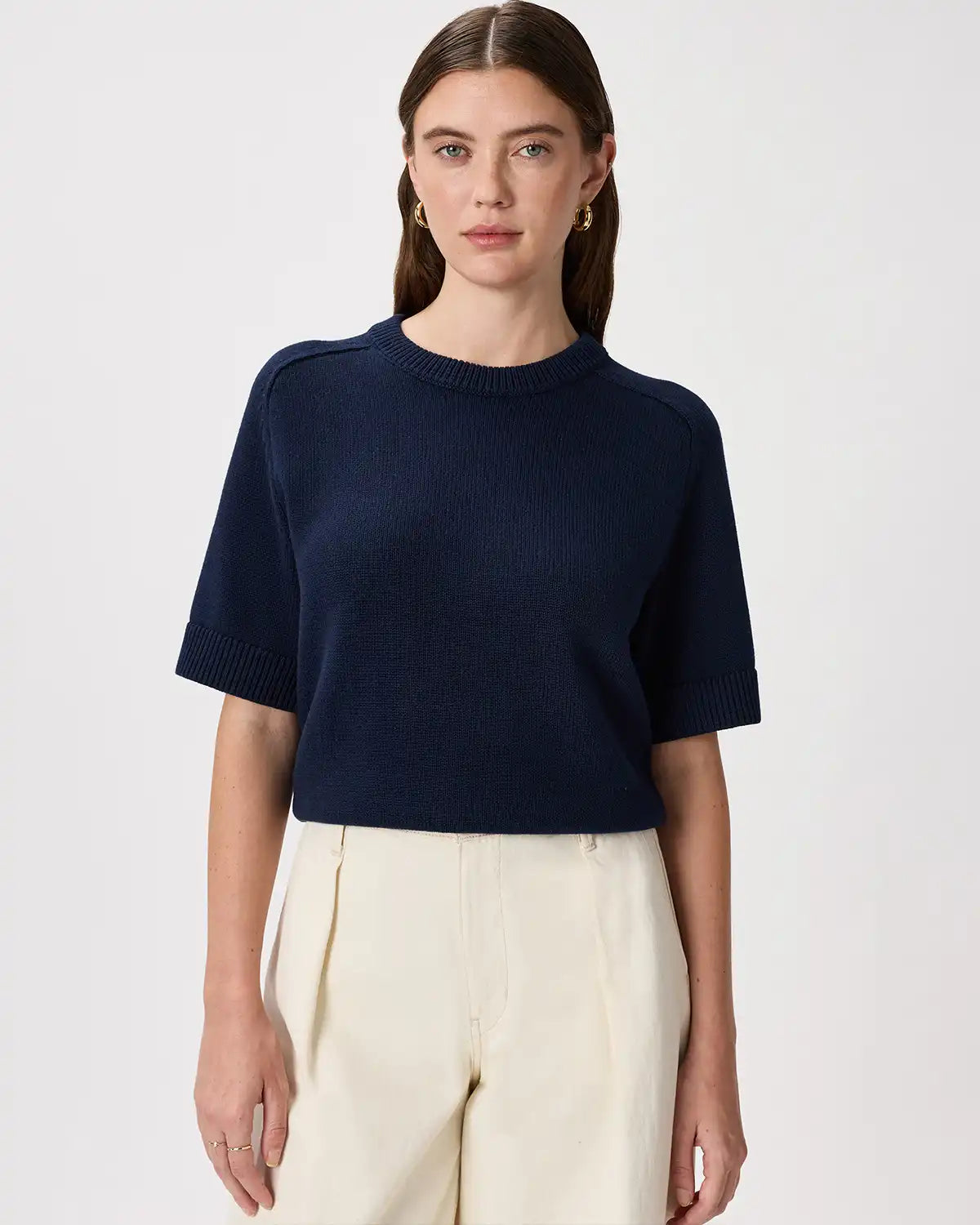 100% Organic Cotton Sweater Tee