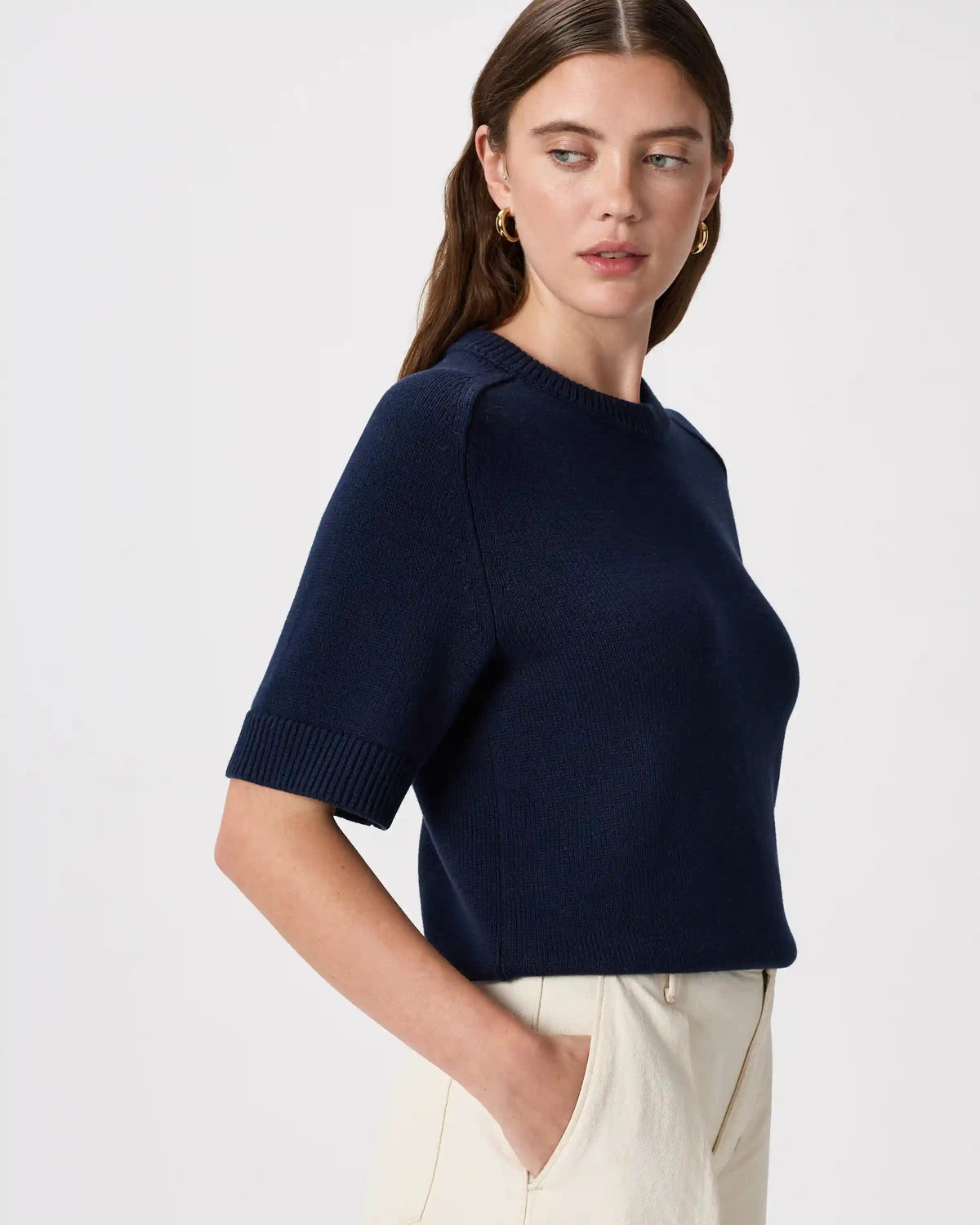 100% Organic Cotton Sweater Tee