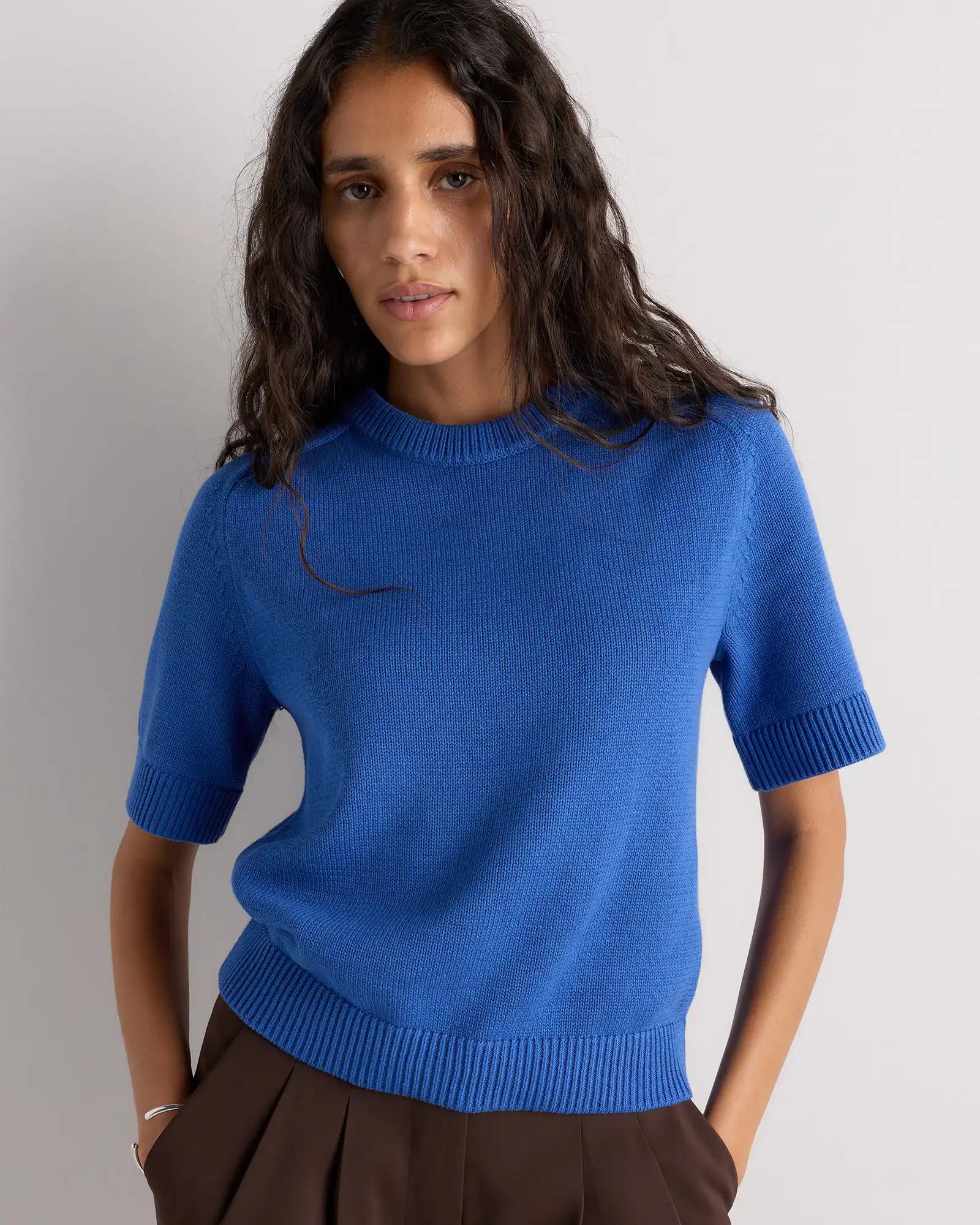 100% Organic Cotton Sweater Tee