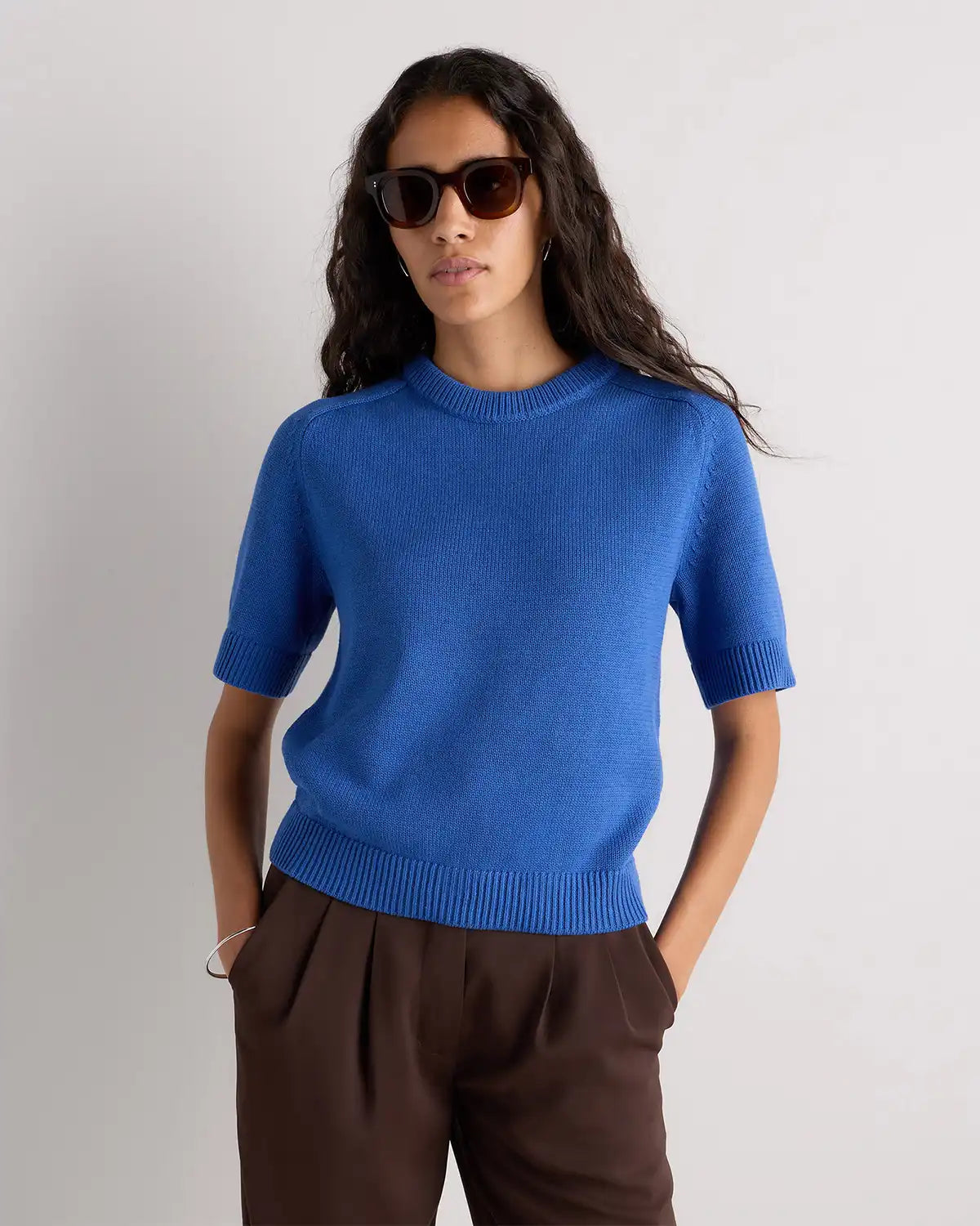 100% Organic Cotton Sweater Tee