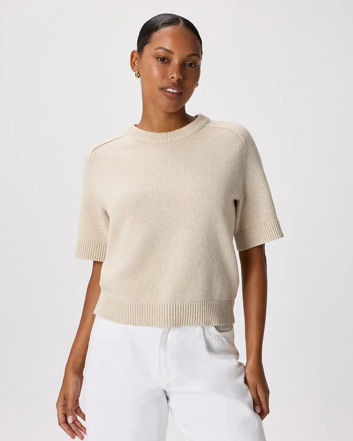 100% Organic Cotton Sweater Tee