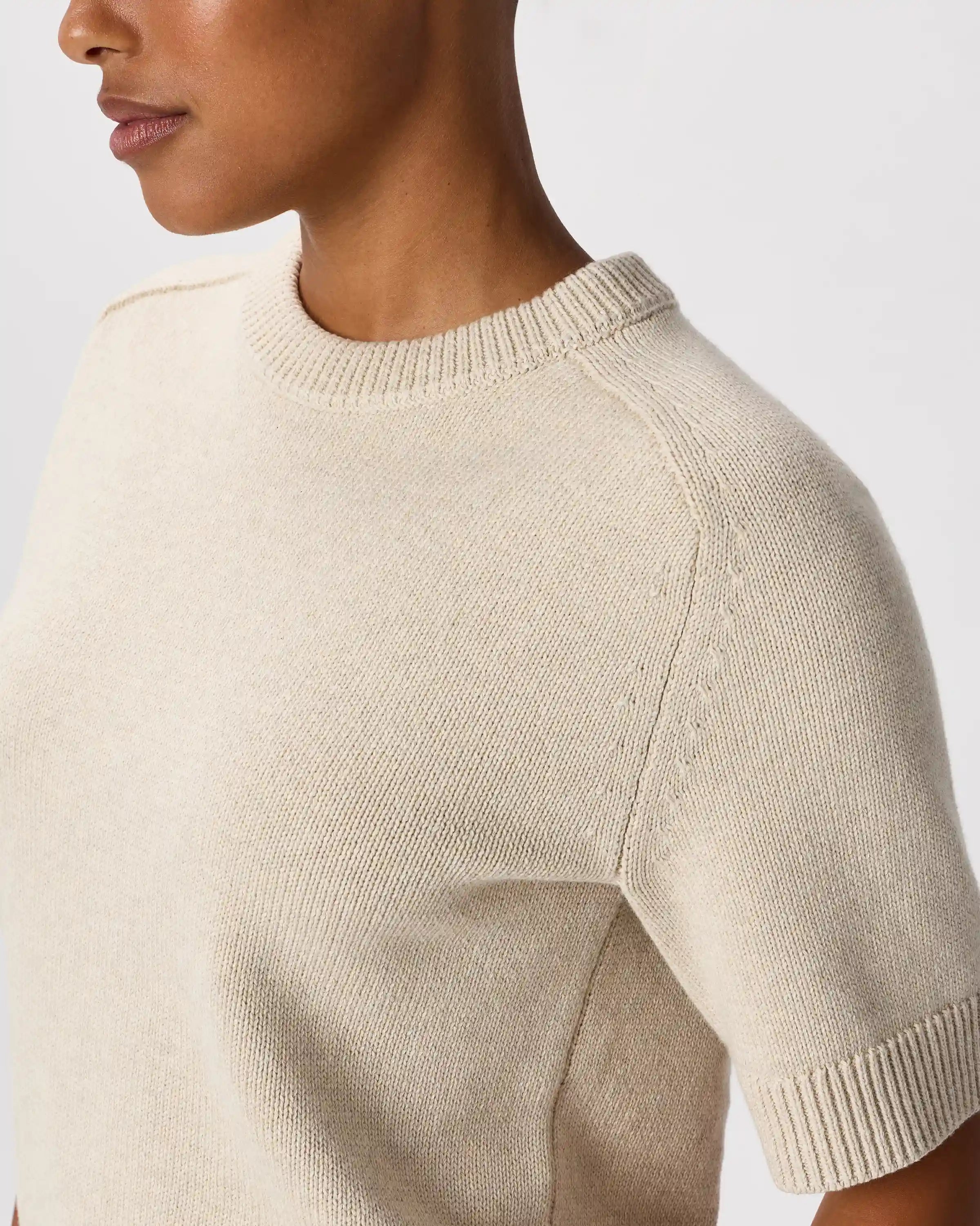 100% Organic Cotton Sweater Tee
