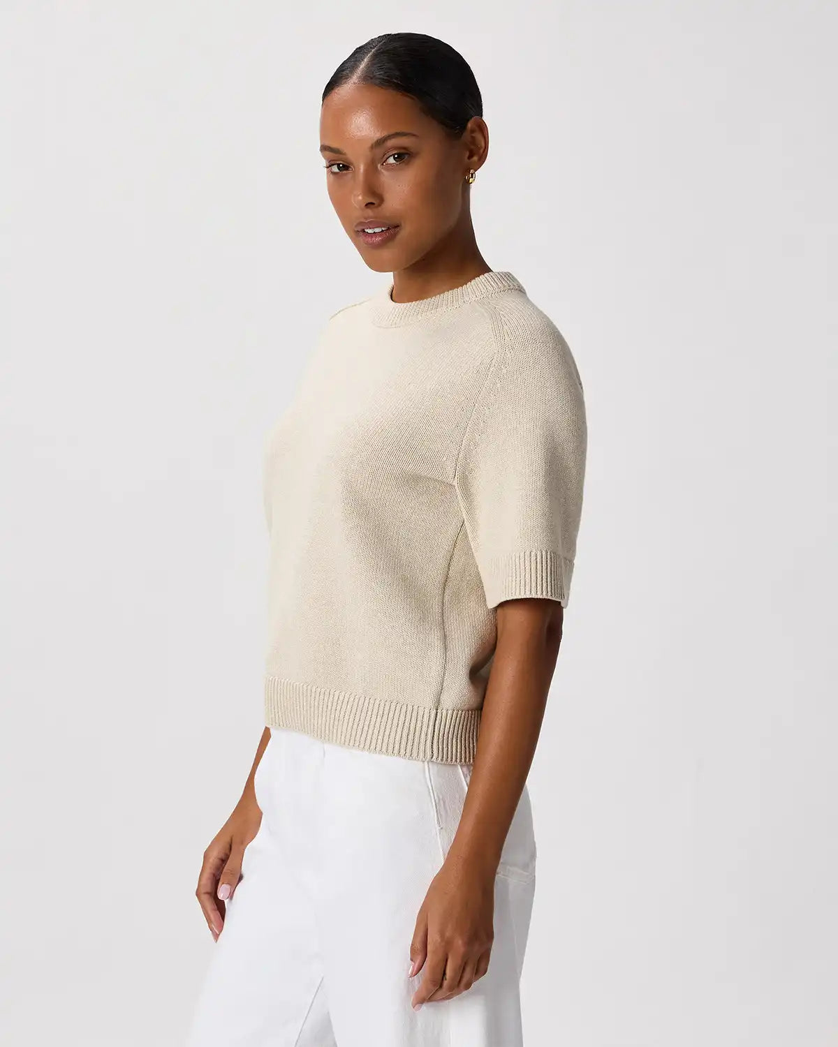 100% Organic Cotton Sweater Tee