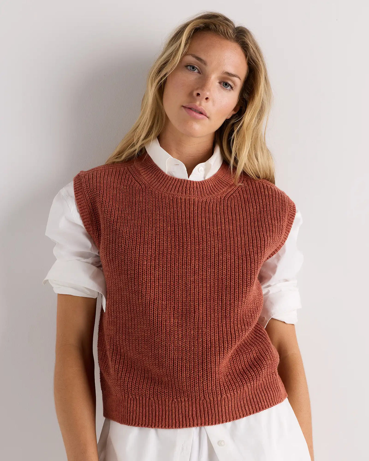 Cotton Linen Sweater Tank