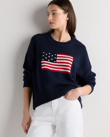 100% Organic Cotton Flag Sweater