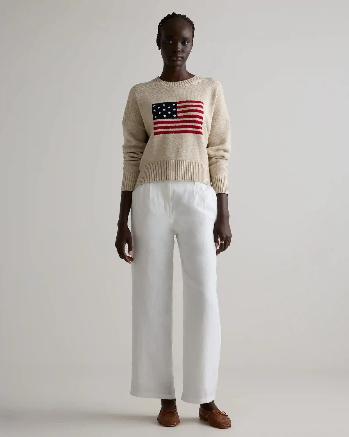 100% Organic Cotton Flag Sweater