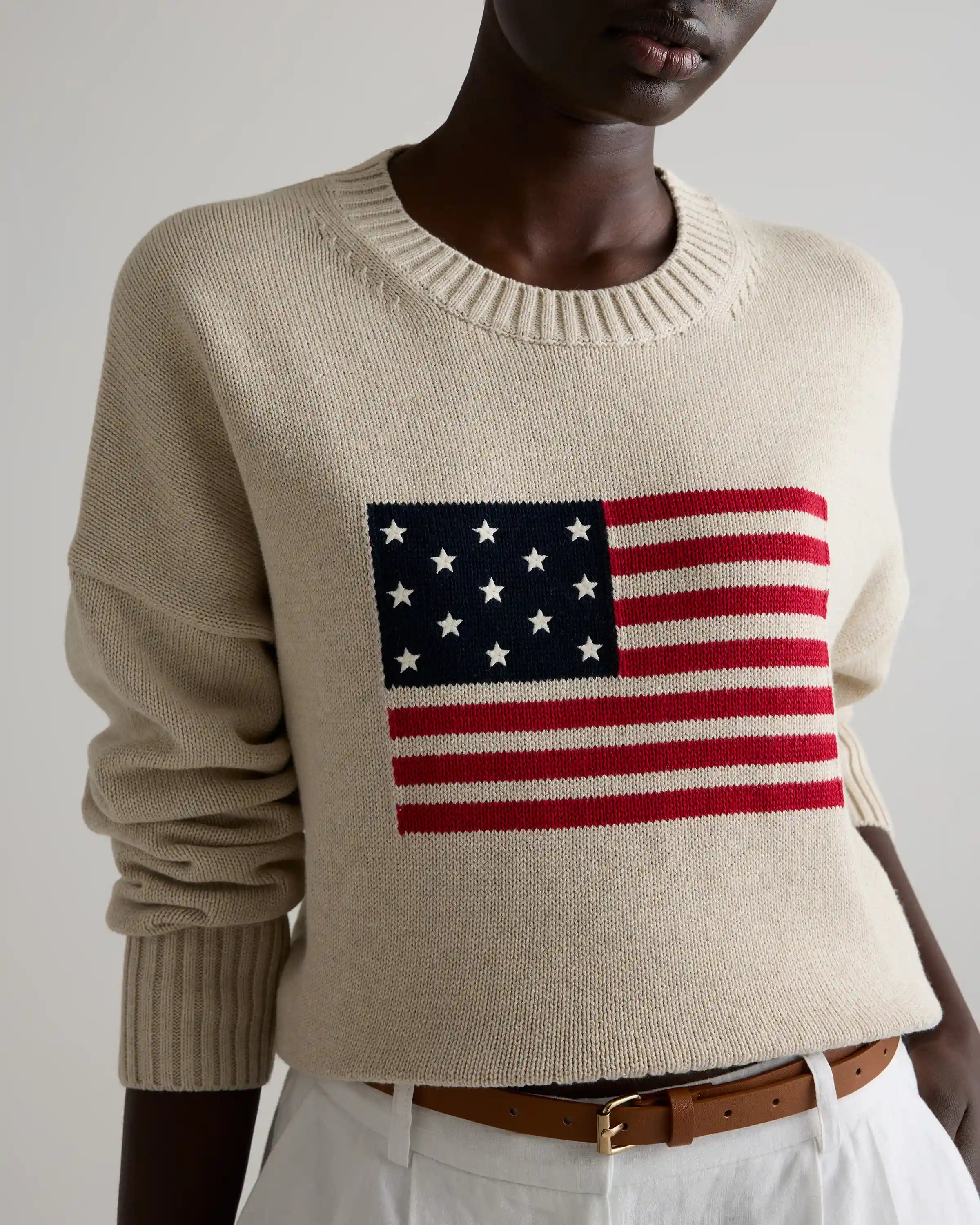 100% Organic Cotton Flag Sweater