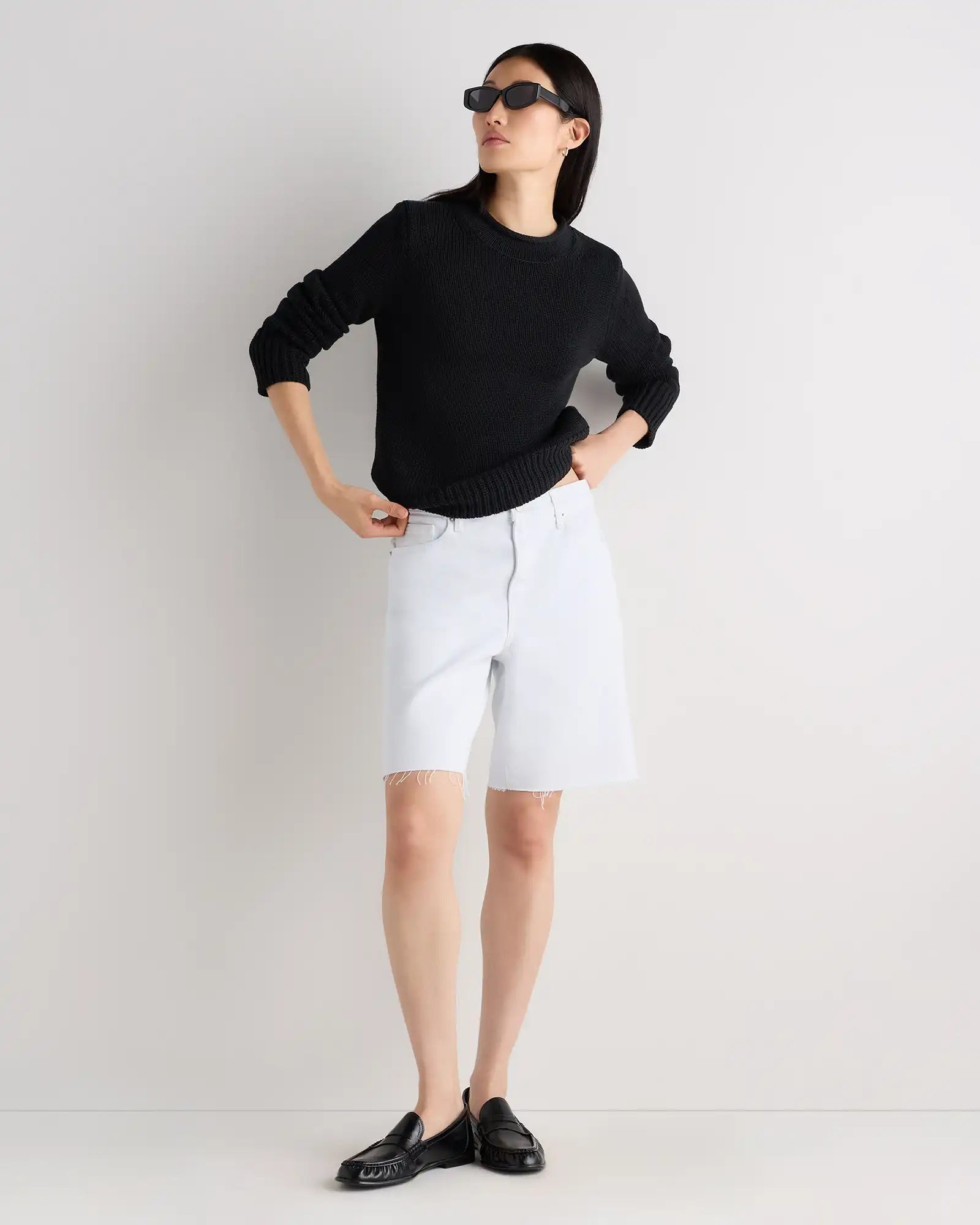 100% Organic Cotton Roll Neck Sweater